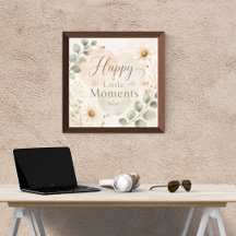 Gelukkig Kleine Momenten Kinderkamer Poster