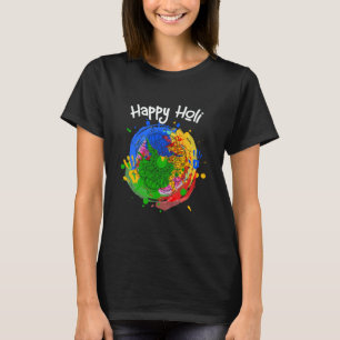 Gelukkig kleurenfestival Gelukkige Holi 2023 voor T-shirt