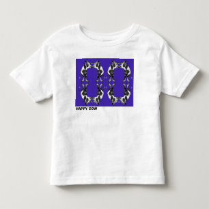 gelukkig koe t-shirt voor peuters 