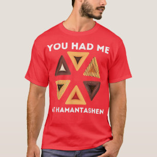 Gelukkig kostuum van Purim Party Joods dat je me b T-shirt