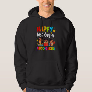 Gelukkig laatste dag van de kinderkleuterschool hoodie