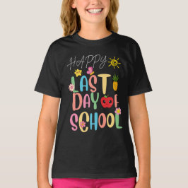 Gelukkig laatste dag van de School T-shirt
