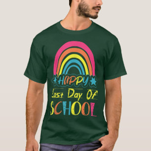 Gelukkig Laatste dag van de Schoolschool Funny Rai T-shirt