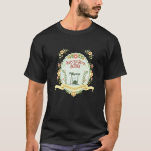 Gelukkig laatste dag van de stijl van het leerverh t-shirt