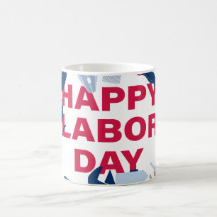 Gelukkig Labor Day-weekend Koffiemok