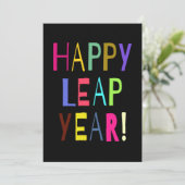 Gelukkig Leap Year! | U past de tekst aan (Staand voorkant)