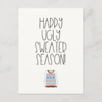 Gelukkig lelijk sweater seizoen