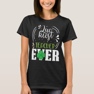 Gelukkig Leraar Ever Happy Saint Patrick's Day T-shirt