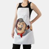 Gelukkig Master Chef Witte Schort (Insitu)