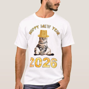 Gelukkig Mew Jaar 2026 T-shirt
