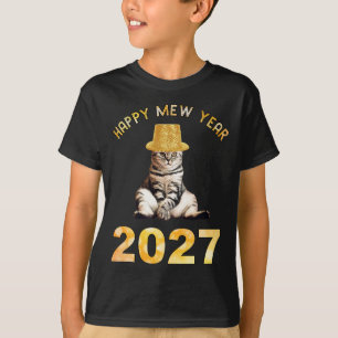 Gelukkig Mew Jaar 2027 T-shirt