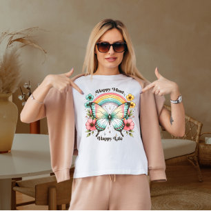 Gelukkig min gelukkig leven t-shirt