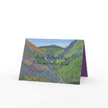 Gelukkig Moederdag aan de nieuwe moeder om te