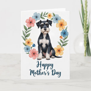 Gelukkig Moederdag Hond Moeder Kaart