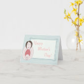 Gelukkig Moederdag! Kaart (Gele Bloem)