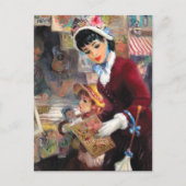 Gelukkig Moederdag.  kunst Briefkaart (Voorkant)