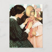 Gelukkig Moederdag. moeder en dochter Briefkaart (Voorkant)