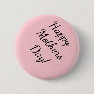 Gelukkig Moederdag! Ronde Button 5,7 Cm