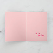 Gelukkig Moederdag van de Kaart van de Hond (Binnen)