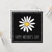 Gelukkig Moederdag! - Wenskaart Kaart (Voorkant / Achterkant in situ)