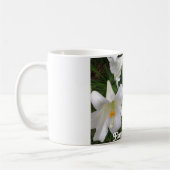 Gelukkig Moederdag! White Lily - Coffee Mok (Links)