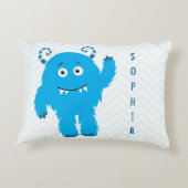 Gelukkig monster met voornaam, kleine jongen accent kussen (Achterkant)