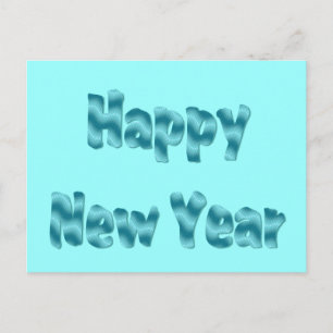 gelukkig nieuw jaar feestdagenkaart