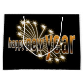 Gelukkig nieuw jaar Grote cadeautas (Voorkant)