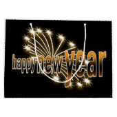 Gelukkig nieuw jaar Grote cadeautas (Achterkant)