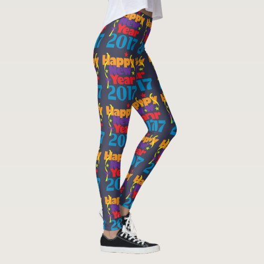 Gelukkig nieuwjaar 2017 leggings (Rechts)