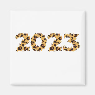 Gelukkig nieuwjaar 2023 magneet