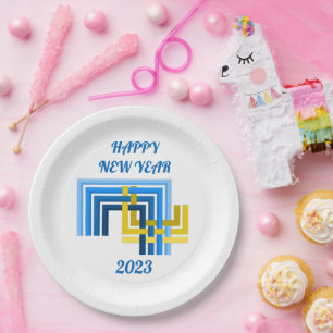 GELUKKIG NIEUWJAAR 2023, PAPieren bord