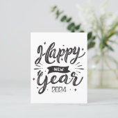 Gelukkig nieuwjaar 2024 (Staand voorkant)