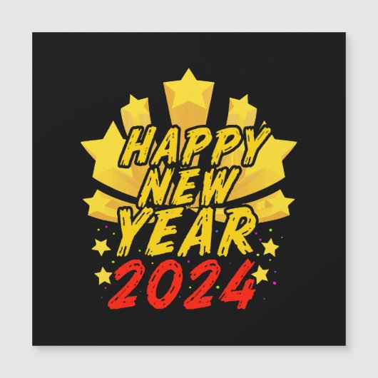 Gelukkig nieuwjaar 2024 (Voorkant)