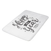 Gelukkig nieuwjaar 2024 badmat (Gekanteld)