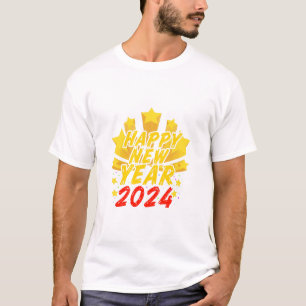 Gelukkig Nieuwjaar 2024 T-shirt