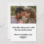 GELUKKIG NIEUWJAAR 2025 GROETEN Roze Kerstkaart (Achterkant)