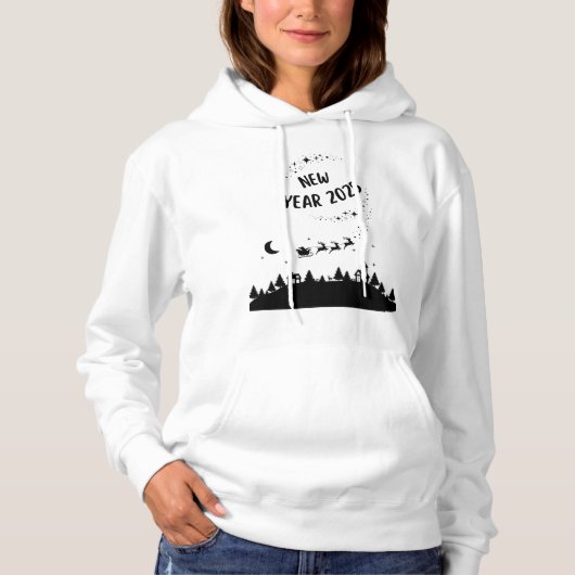 Gelukkig Nieuwjaar 2025 Hoodie (Voorkant)