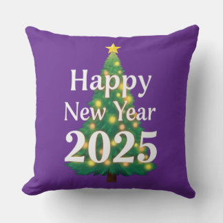 Gelukkig Nieuwjaar 2025 Kussen