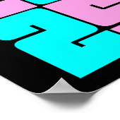 Gelukkig Nieuwjaar 2025 Poster (Hoek)