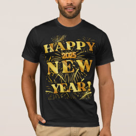 Gelukkig nieuwjaar 2025 t-shirt