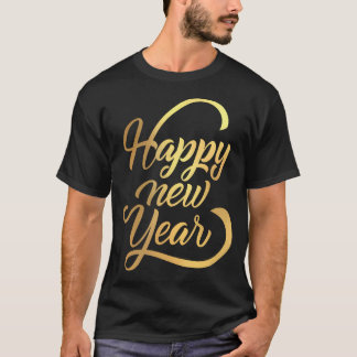 Gelukkig Nieuwjaar 2025 voor Familie Vrouwen Manne T-shirt