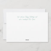 Gelukkig Nieuwjaar 2026 Foto Kaart Krachtige typog (Achterkant)