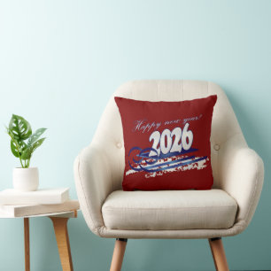 Gelukkig nieuwjaar 2026 kussen