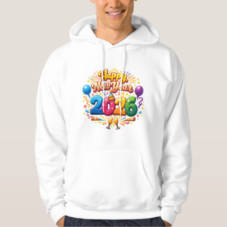 Gelukkig Nieuwjaar 2026-viering – Feestelijke Vuur Hoodie