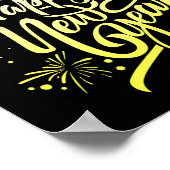 Gelukkig Nieuwjaar 2026 Vuurwerk laden Nieuwjaar E Poster (Hoek)