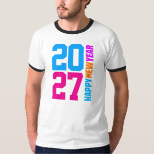 Gelukkig Nieuwjaar 2027 T-shirt