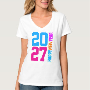 Gelukkig Nieuwjaar 2027 T-shirt