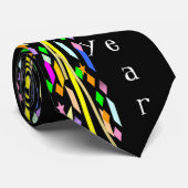 Gelukkig nieuwjaar! 4 stropdas (Opgerold)