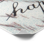  gelukkig nieuwjaar Art Poster (Hoek)